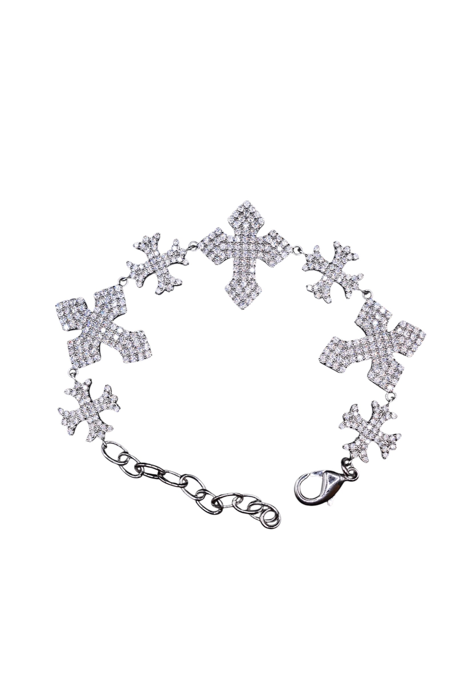 “Bound by Faith” Cross Bracelet